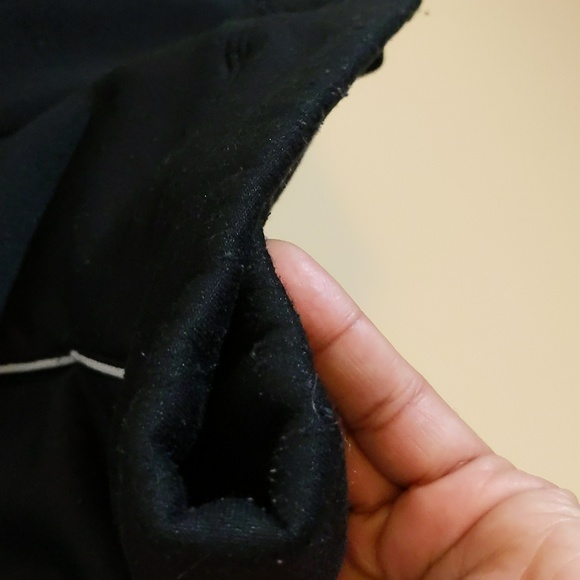 Athletic Works| Black Zippered Athletic Cardigan Two Fake Front Pockets - Picture 7 of 13